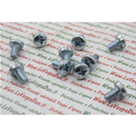 Cross head cylindrical screw 6 x 10 mm fixing fan cover VESPA from 1982 onwards 1 piece ro 018509
