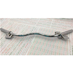 MANUBRIO CROMATO COMPLETO 3 MARCE PER VESPA 125 V30T A V33T VU1T UTILITARIA APE AB1T AB2T 