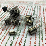 KIT MIT 7 12-VOLT-VORDER- UND RÜCKGLÜHBIRNEN FÜR VESPA 125 150 200 COSA 2, KOMPLETT MIT BLINKERGLÜHBIRNEN