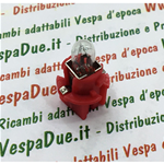 HERT DASHBOARD BROWN PIAGGIO 12 Volt 2 W Glühbirne für VESPA APE Lampe für Warnleuchten und Tankanzeige, Tachometer und Instrumentierung