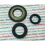 KIT DE RETENES DE ACEITE PARA REVISIÓN DEL CIGÜEÑAL PARA VESPA 150 SUPER VBC 2.ª / P125X P150X 2.ª / PX125E PX150E 1.ª / P150S