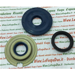 KIT DE RETENES DE ACEITE PARA REVISIÓN DEL CIGÜEÑAL PARA VESPA 125 SUPER VNC 150 SUPER VBC PRIMERA SERIE HASTA EL CHASIS 70199