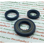 KIT DE RETENES DE ACEITE PARA REVISIÓN DE CIGÜEÑAL PARA VESPA 125 ET3 DESDE 1980 ADAPTABLE A 50 N/L/R SPECIAL