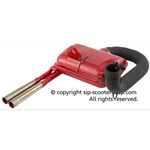 EXPANSIÓN DE SILENCIADOR ROJO ELABORADO RACING SIP ROAD 2.0 PARA VESPA 80 125 150 PX PE VNA VNB TS SPRINT VBA CON DOBLE TUBO DE ESCAPE SIP 24173100