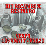 KIT DI RICAMBI PER RESTAURO ADATTABILE VESPA 125 VNA1T VNA2T CON FARO ANTERIORE SIEM