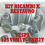 KIT DI RICAMBI PER RESTAURO ADATTABILE VESPA 125 VNB1T VNB2T CON FARO ANTERIORE SIEM