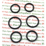 KIT DI 6 PZ O - RING PER REVISIONE COMPLETA DEL TUBO STERZO FORCELLA PER VESPA 50 90 125 V5A1T V5B3T V5R1 V5SA1 VMB1 N L R SPECIAL PRIMAVERA ET3 PK VA51T