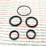 KIT DI 5 PZ O - RING PER REVISIONE COMPLETA DEL TUBO STERZO FORCELLA PER VESPA PX PE ARCOBALENO 80 125 150 200 PX 125 T5 DAL 1981 AL 1997