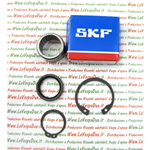 KIT CUSCINETTI REVISIONE TAMBURO FORCELLA ANTERIORE PER VESPA PX 125 150 200 DAL 1998 IN POI FRENO A DISCO ANTERIORE