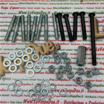 KIT ESPÁRRAGOS TORNILLOS CARTER PARA VESPA PX PE 200 ARCOBALENO 53 PIEZAS