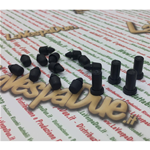 Gummi- und Buchsensatz für Hauben-/Türdichtungen Vespa 50 125 PK erste Serie