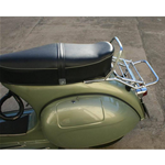 Portaequipajes trasero cromado para VESPA VBA VBB VNB TS GS SS SPRINT 180 RALLY GT GTR SUPER GL 125 150 180 200