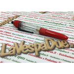 OLIATORE A STILO TIPO PENNA PULSANTE DOSATORE CANNUCCIA IN OTTONE LUNGA 140 MM CAPACITÀ SERBATOIO 5 GRAMMI