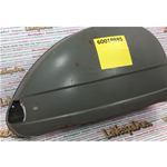 Capó derecho con intermitentes originales PIAGGIO, artículo de serie para VESPA PX 80 125 150 200 E, ganchos internos ARCOBALENO, fondo claro