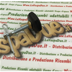 Kit dado tappo pomello benzina completo di tirante e coppiglia VESPA 50 80 90 125 150 160 180 200 N L R SPECIAL SS PRIMAVERA ET3 VNB VBA VM VN VL GS SUPER SPORT TS SRPRINT GT GL PX PE   faro basso  tutte