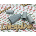 Kit cappuccio passacavi manicotti protezione VESPA 125 U VU1T VM2T VN2T FARO BASSO QUALITÀ ITALIANA gommini manubrio tunnel centrale