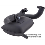 AUSGEARBEITETER EXPANSION-SCHALLDÄMPFER RACING SIP ROAD 24157200 NIEDRIGER SCHEINWERFER FÜR VESPA 125 150 VM VN VL VB1T