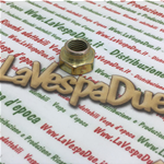 ÉCROU HEXAGONAL POUR TAMBOUR 16 MM ROUE AVANT POUR VESPA 80 125 150 200 PX PE PREMIÈRE SÉRIE CLÉ 19 MM H 13 MM RO 126409