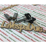 KIT DE CERRADURA ORIGINAL PIAGGIO DE 3 CILINDROS PARA VESPA 50 125 150 200 PK XL SP ETS PX ARCOBALENO RO 1792925
