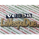 ABS-FRONTPLATTE MIT GESCHRIEBENEM EMBLEM BLAU FÜR VESPA 50 125 PK XL FL FL2 HP RUSH PLURIMATIC AUTOMATICA RO 259474