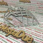 Kühlergrill Rücklicht Chrom Steinschlagschutz für VESPA 80 125 150 200 PX PE erste Serie alte Ausführung