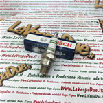 Candela BOSCH WR7AC schermata anti interferenze con nucleo in rame e resistenza antidisturbo equivalente NGK  BR6HS passo corto per VESPA 50 80 90 125 150