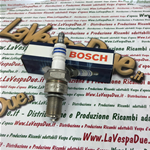 Candela BOSCH WR4CC schermata anti interferenze con nucleo in rame e resistenza antidisturbo equivalente NGK  BR8ES passo lungo per VESPA 200 160 180 PX PE GS SS