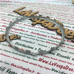 GHIERA CROMATA FERMA VETRO E PARABOLA 115 mm FARO VESPA 115 VNB VBA VBB VB1 GS 160 GS ET3