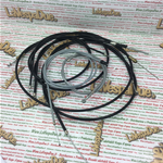 Complete Transmission Cable Kit Series Brake Clutch Throttle 6 PCS FOR VESPA Pk 50 125 FL FL2 HP V5N1T V5N2T VMX7T - ORIGINAL PIAGGIO