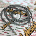 Serie kit 4 cavi con guaina grigia per Piaggio 50 CIAO PX ciclomotori con teflon interno freno accelleratore alzavalvola decompressore