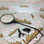 Espejo Retrovisor Derecho Izquierdo Diámetro 105 mm con abrazadera para PIAGGIO CIAO SI BRAVO GRILLO BOXER