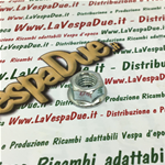 Tuerca m 8 x 1,25 CH 17 para Grupo Embrague Polea Motriz Delantera para Piaggio SI FL2 MIX CIAO EURO 1 2 MIX TEEN BRAVO 3 ERRE2 GRILLO SUPER BRAVO 3 para modelos sin Variador de Velocidad Única ro 015229