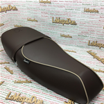 Sillín original Piaggio 70 años 70 Aniversario color cuero marrón para VESPA PX 80 125 150 200 PE LUSSO PX 98 MY ro 1B003671