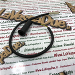 Cavetto di contatto lungo 30 cm completo di Boccola Frecce Indicatori di Direzione Lampeggiatori per cofano VESPA PX 80 125 150 200 PE ARCOBALENO r.o. 194004