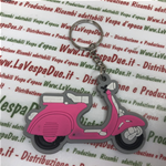 Portachiavi a forma di VESPA 125 150 PRIMAVERA VNB VBB VBA rosa
