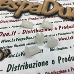 1 Molletta per fissaggio cavetto di contatto frecce indicatori di direzione lampeggiatori per cofano VESPA PX 80 125 150 200 PE ARCOBALENO  r.o. 241167