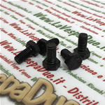 FIXED SCREW FAN COVER SNAIL FOR VESPA DIAMETER 6 X 12 mm BLACK 1 piece