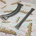 Par de refuerzos de estribo para VESPA PK 50 125 S PK 50 125 XL 50 RUSH 50 N HP