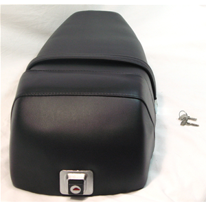 Sillín de joroba negro Super Racing para VESPA PX PE 125 150 200