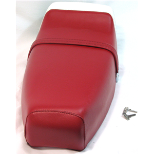 Saddle with hump super racing tricolor Italy for VESPA PX PE 125 150 200