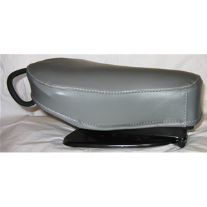 Short front triangular saddle grey for VESPA 50 125 NLR SPECIAL PRIMAVERA ET3