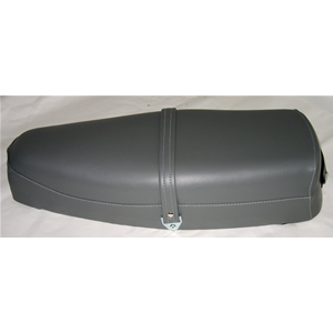 Sella grigia per VESPA PE PX 125 150 200 prima serie senza riquadri  