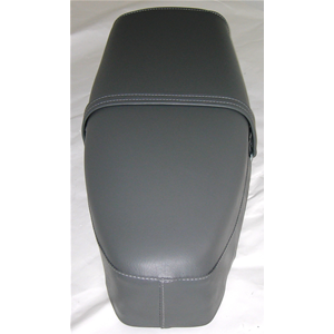 Sella grigia per VESPA PE PX 125 150 200 prima serie senza riquadri  