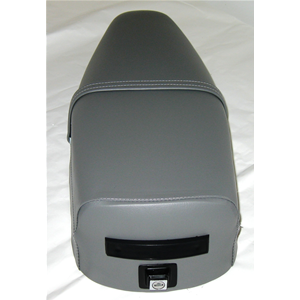 Sella grigia per VESPA PE PX 125 150 200 prima serie senza riquadri  