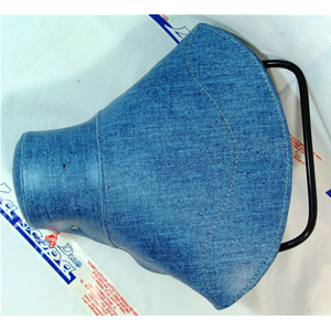 Triángulo delantero corto vaquero con tachuelas para VESPA 125 150 PX SPRINT GL GTR TS VBB VBA VNB VNA