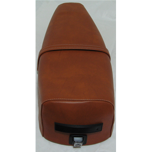 Selle en cuir marron pour VESPA PX PE ARCOBALENO 125 150 200