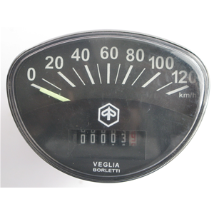 Compteur kilométrique PIAGGIO d'origine km/h 120 pour VESPA 125 ET3 PRIMAVERA VMB1 - VESPA 125 GTR VNL2T VNL3T - VESAP 200 RALLY VSE1T ro 141712