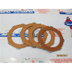 Serie dischi frizione NEWFREN  racing in carbonio per VESPA 125 150 200 PX PE dal 1998 COSA 2 dal 1991 al 1997 