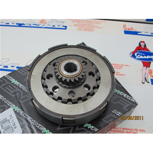 Frizione completa NEWFREN Z 21 denti per VESPA 125 150 200 PX PE dal 1998 COSA 2 dal 1991 al 1997  