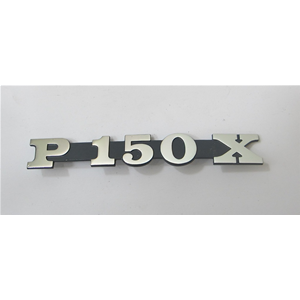 Lettrage de plaque latérale pour VESPA PX P 150 X P150X en aluminium ro 182117